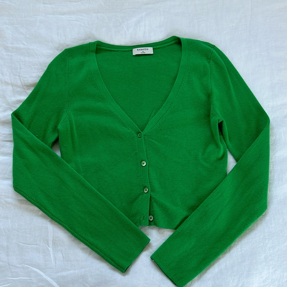 Green Aritiza Sweater